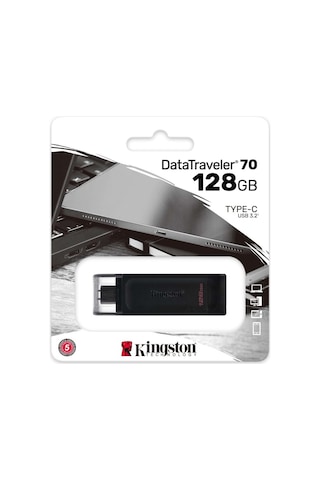 Kingston Dt70 128gb Usb C 3 2 Gen 1 Type C Flash Bellek