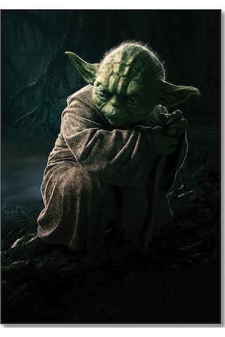 Cakasepetim Yoda Star Wars Ahşap Mdf Tablo