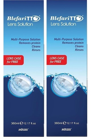 Blefaritto Lens Solüsyonu 360 Ml + 360 Ml Avantaj Paket