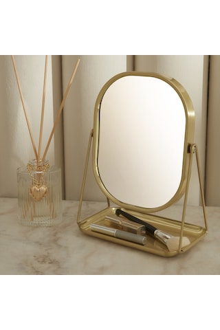 Karaca Home Reora Masa Aynası Gold 20.5x13x28 Cm Sarı