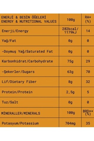 Fropie Çekirdeksiz Hurma Dilimleri - Deglet Noor 3 x 75 G