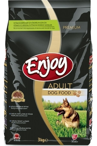 Enjoy Premium Tavuklu Yetişkin Köpek Maması 3 KG Enjoy Premium Tavuklu Yetişkin Köpek Maması 3 KG
