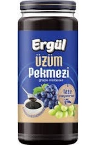Ergül Üzüm Ve Harnup Keçiboynuzu Pekmezi 600 Gr Cam 2 Li Set