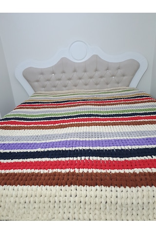 Palm Puffy Çift Kişilik Battaniye -
