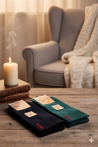 Thermal Pamuk Havlu Çorap 36-40 Numara Asorti 6'lı Paket Set 1