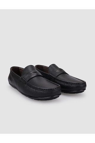 Cabani Moravex %100 Hakiki Deri Siyah Erkek Loafer