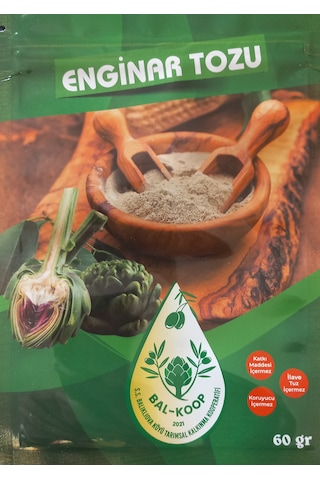 Enginar Yaprağı Tozu 60 G