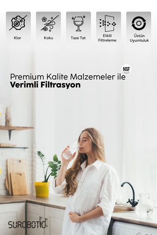 Inline Premium 5000 Serisi Yedek 3lü Su Arıtma Cihazı Filtre Seti