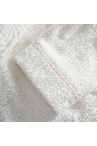 Fiorina Maison Serisi Erkek Bornoz Krem, Oeko Tex Standard 100 Sertifikalı %100 Ege Pamuğu, Dokuma 420 Gsm