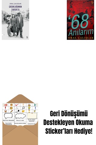 Çocukluğumun Tarsus'u + 68 Anılarım + Okuma Sticker'ları