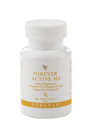 Forever Active Ha Hyaloranic Acid Zencefil ve Zerdeçal içeren Takviye Edici Gıda 60 Softgel
