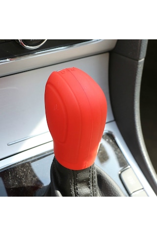 Dsg Silikon Vites Topuzu Kılıfı Volkswagen Skoda Golf Passat Octavia Superb Leon Bej R Logo Şhinlr