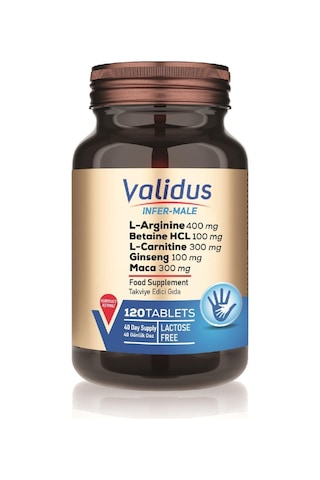 Validus Infer-Male 120 Tablets