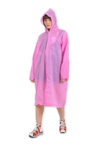 Kapüşonlu Ve Çıtçıtlı Eva Yağmurluk Unisex
