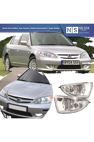 Honda Cıvıc 2001-2006 Vtec Sağ Sol Sis Far Seti