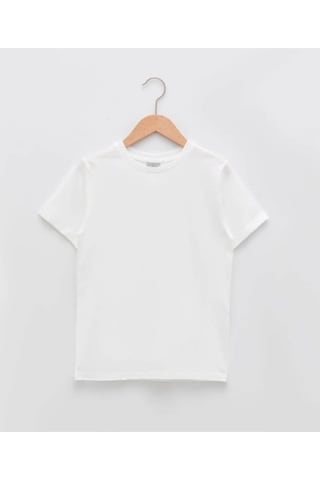 Erkek Çocuk Beyaz T-Shirt