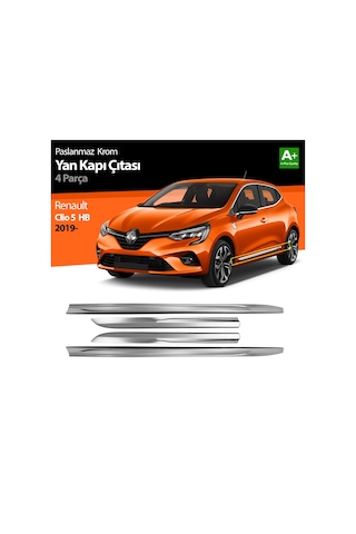 Clio 5 Yan Kapı Cıtası Krom 2019 2020 2021