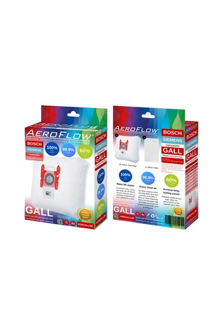 Srfn Ticaret Bosch Uyumlu - Siemens G All Tipi Süpürge Toz Torbası Toz Torbası - 4 Adet