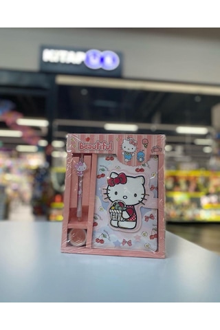Sanrio Hello Kitty Defter- Kalem Bant Set-2