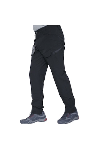 Nikbin Taktik Outdoor Pantolon Trekking Kumaş Esnek Ve Hafif Malz Siyah