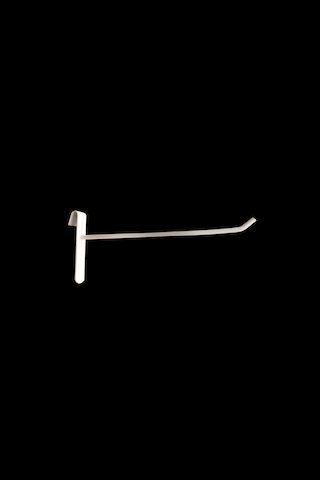 20 Cm - 25 Adet Beyaz Tel Pano Kancası Raf Askısı Beyaz