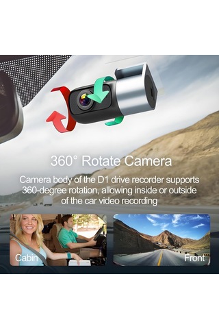Dash Camera Hikvision D1 1080p/30fps