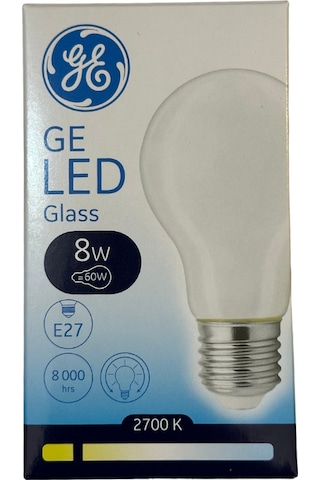 General Electric 8w 2700k Sarı Işık E27 Duylu Led Cam Ampul