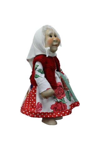 E38 El İşçiliği Babaanne Dekor Bebek 34 Cm - 6029