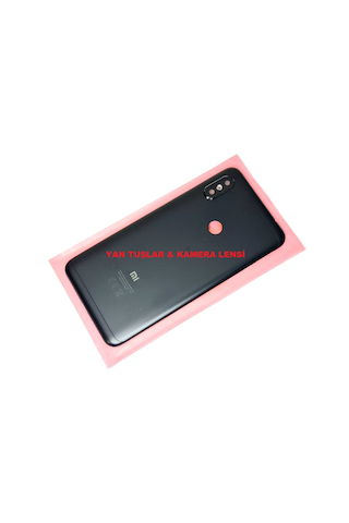 Redmi Note 6 Pro Kasa Arka Pil Batarya Kapağı Siyah
