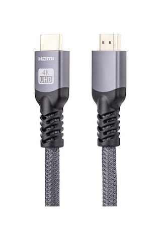 Novahub Hdmı 2.0 Erkek - Hdmı 2.0 Erkek 4k Ultra-hd Adaptör Kablosu, 6m Gri