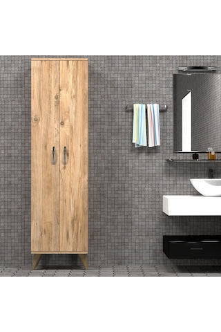 2 Kapılı 49Cm Banyo Dolabı Çam - Bdl0102