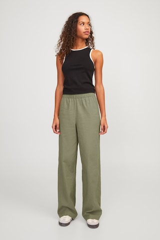 Jack & Jones Jjxx Jxpoppy Lınen Hw Pant Pnt Yeşil Kadın Pantolon 000000000101961817 Yeşil