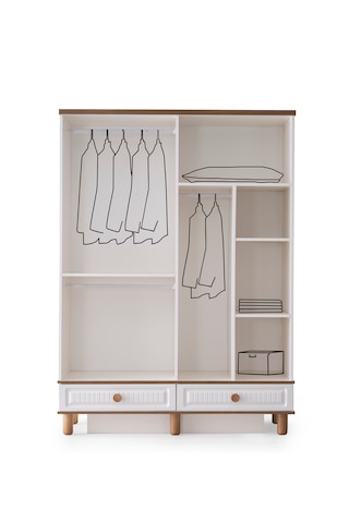 Craft Bohem Genç Odası Takımı %100 Mdf Aytaşı Bazasız Aytaşı