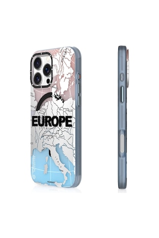 Apple iPhone 16 Pro Max Uyumlu Kılıf Magsafe Şarj Özellikli Youngkit Universal Serisi Kapak Siyah