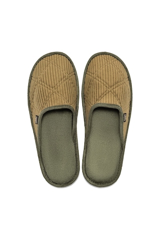 Twigy Roger Erkek Ev Terliği Haki 41/46 AA0478 Haki