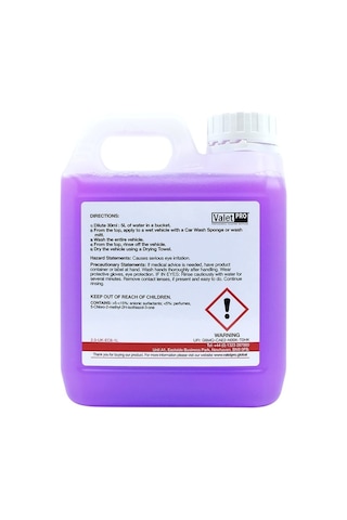 Valet Pro Concentrated Car Wash 1000Ml Ser.Kor.İçin Konsa.Şampuan
