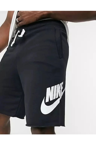 Nike Sportswear Sport Essentials French Terry Alumni Bol Kesim Siyah Erkek Spor Şort