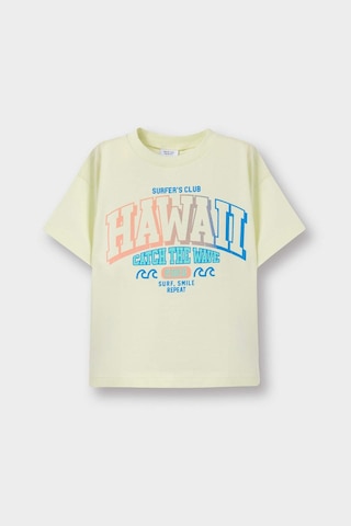 Defacto Erkek Bebek Bisiklet Yaka Baskılı Kısa Kollu Tişört E1076a525smgn240 Yeşil