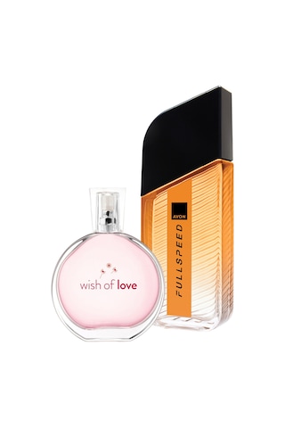 Avon Full Speed Erkek Parfüm ve Wish Of Love Kadın Parfüm Paketi