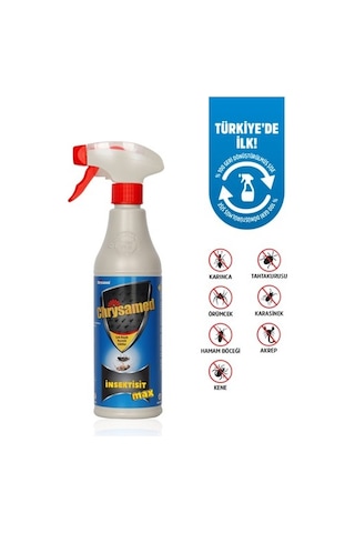 Chrysamed Max 500 Ml Böcek Haşere Tahtakurusu, Karınca, Akrep, Kene, Örümcek, Hamamböceği, Karasinek