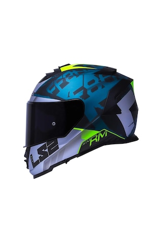 Ls2 Storm 2 Sprinter Siyah Vizör Kask Gri - Siyah