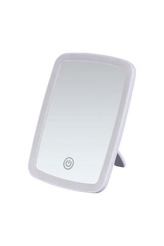 Valkyrie Led Işıklı Şarjlı Makyaj Aynası Beyaz