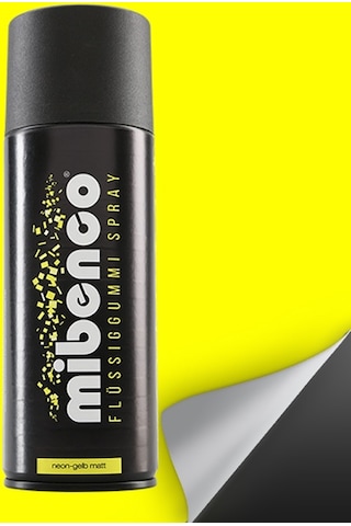 Plasti Dip - Mibenco 400Ml Sprey - Mat Neon Sarı