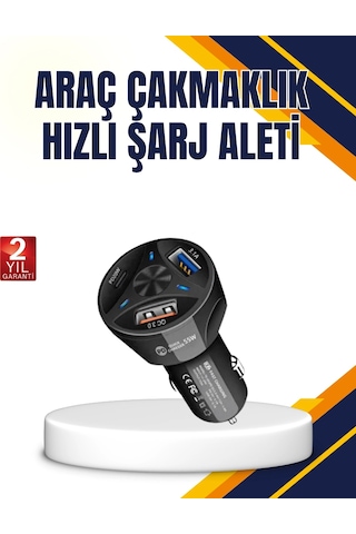 Bay Polygold Quick Charger 55w Araç Şarj Cihazı Pd Usb C Destekli Najmaddin
