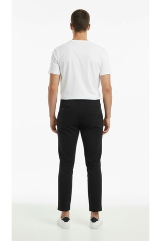 Plus Scorpion Erkek Slim Fit Klasik Kumaş Pantolon Dar Kesim, Günlük Ve Ofis Kullanımına Uygun Şık Tasarım Siyah