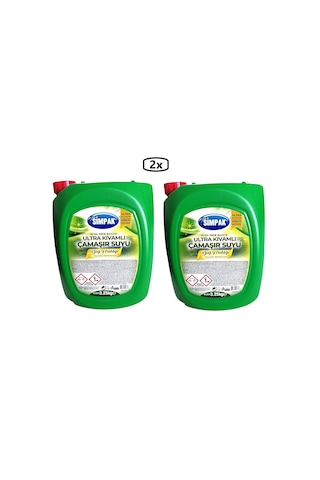 Simpak Ultra Kıvamlı Çamaşır Suyu 3.25 Kg X 2 Adet 2'li Set
