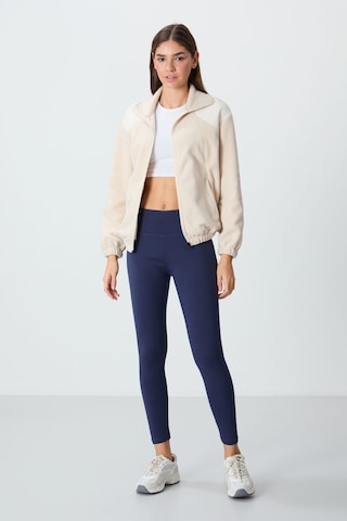 Tommy Life İndigo Yüksek Bel Termal Slim Fit Dar Paça Kadın Tayt - 94577 İndigo