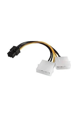 6 Pin To Molex Power Kablo 6 Pin Ekran Kartı Kablosu