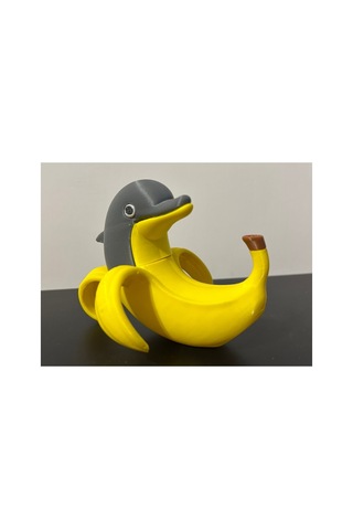 Bananito Dolfinito Sağlıklı Petg Malzemeden Üretilmiş 3d Figür