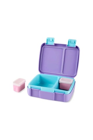 Skip Hop Spark Style Bento Beslenme Kutusu Narwhal Şeffaf